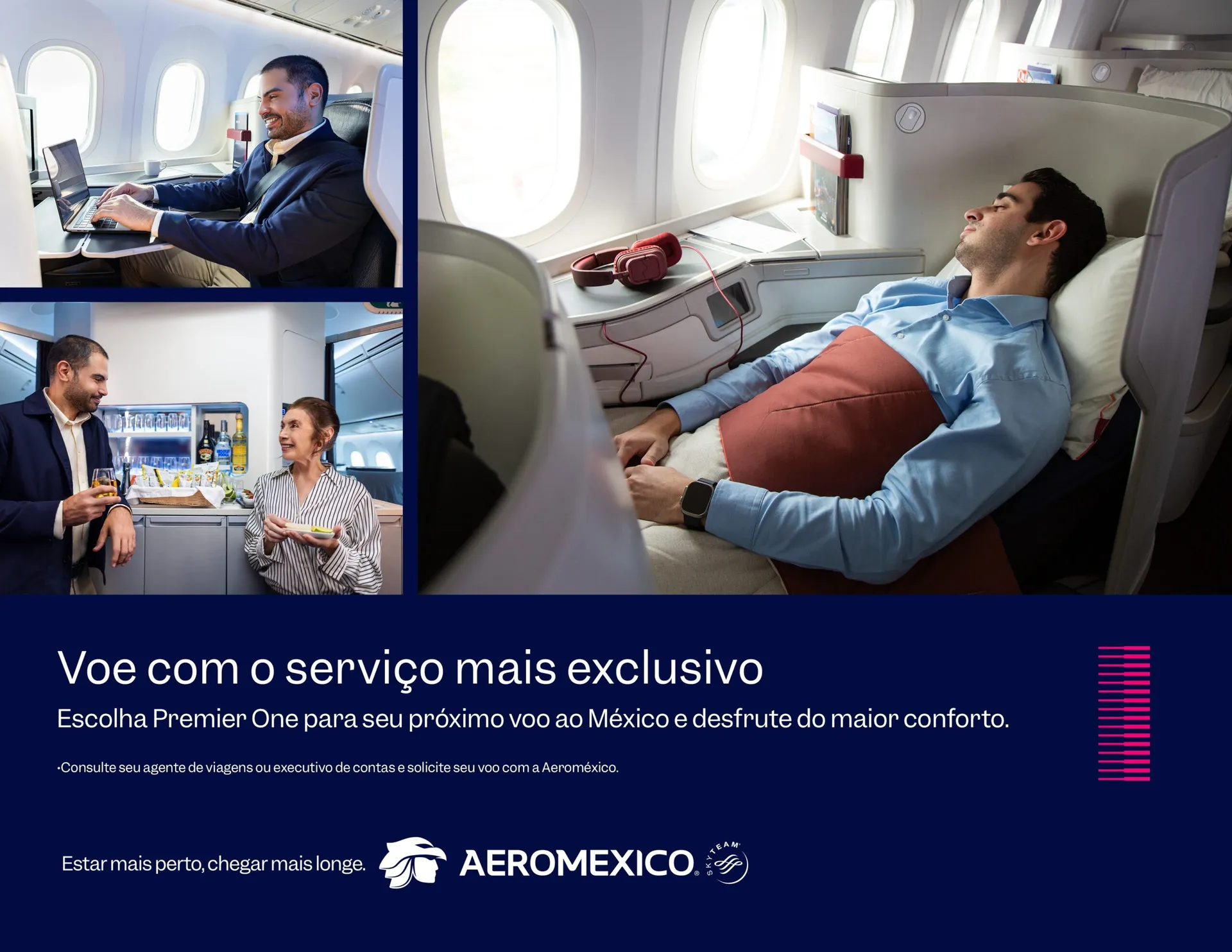 Consulte preços e condições com a Aeromexico